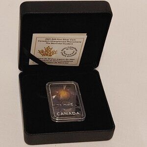 CANADA $20 2021 Silver 1oz. Proof unexplained phenomena the Montreal inc…